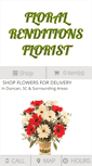 Mobile Screenshot of floralrenditionsflorist.com